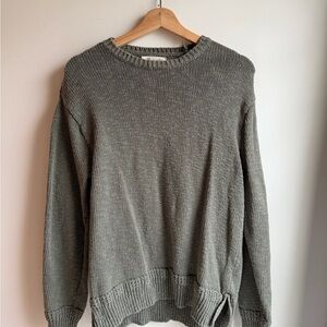 Madewell MENS Olive Green Warm Knit Sweater Medium